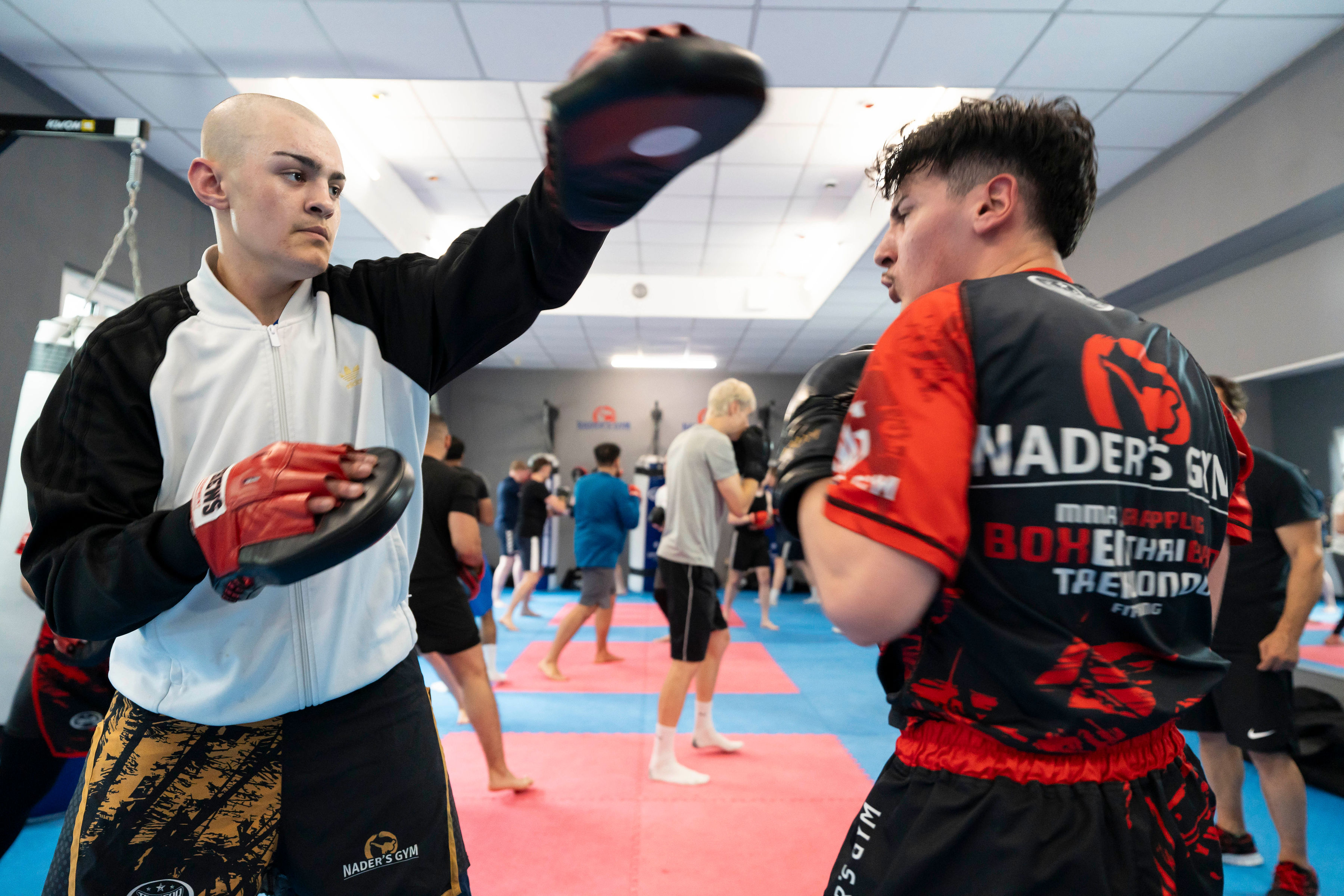 Boxtraining: Schlagkraft bei Nader's Gym Hamburg