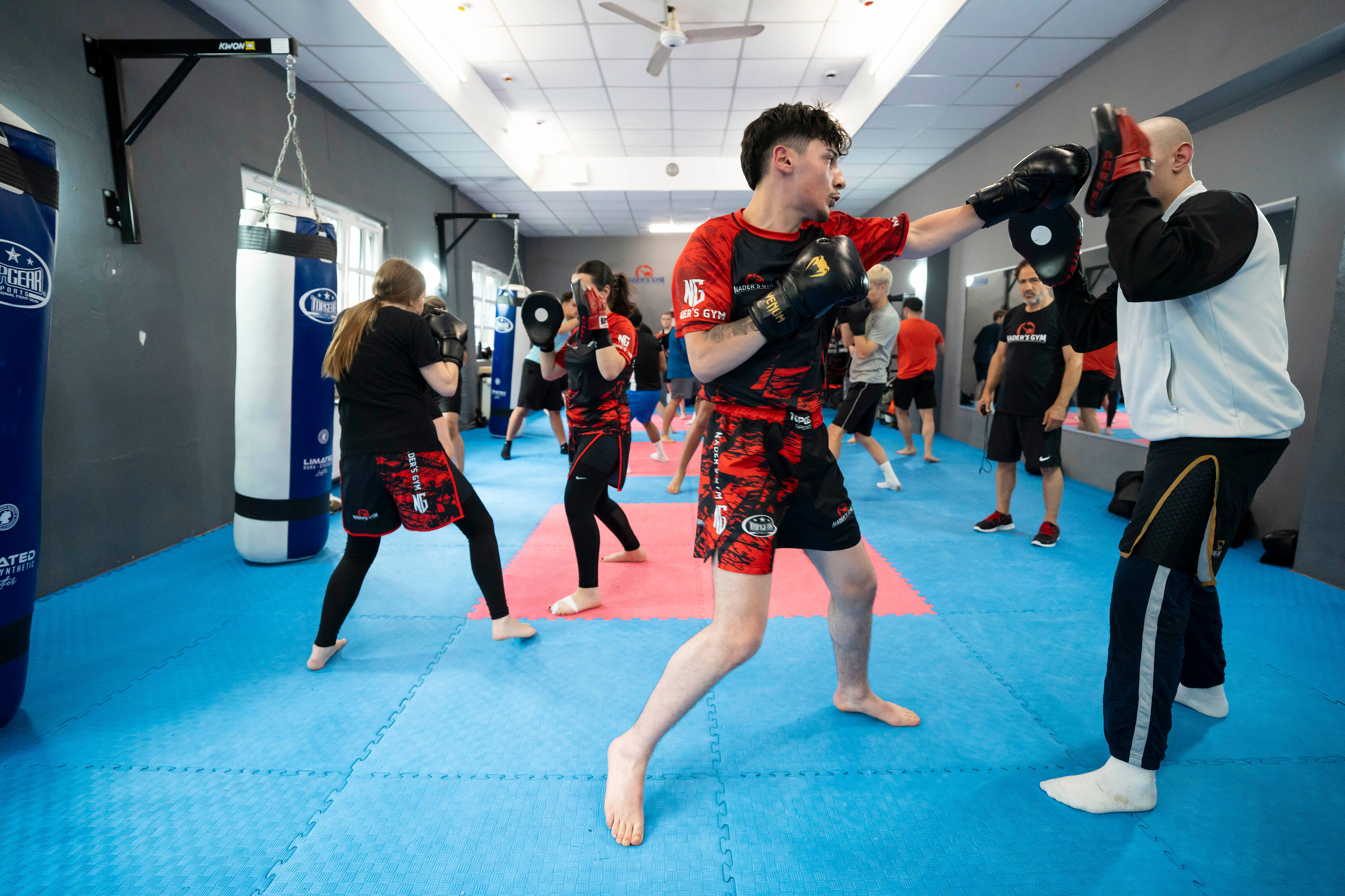 Boxtraining bei Nader's Gym Hamburg