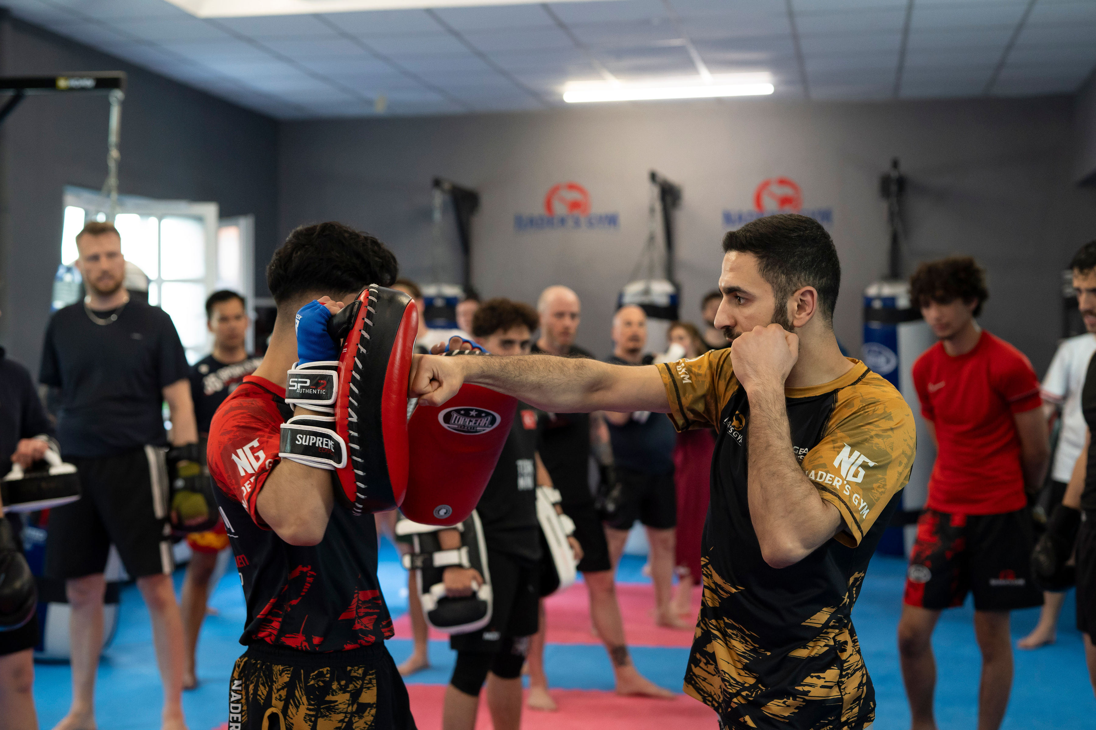 Thaiboxen Ganzkörpertraining bei Nader's Gym Hamburg