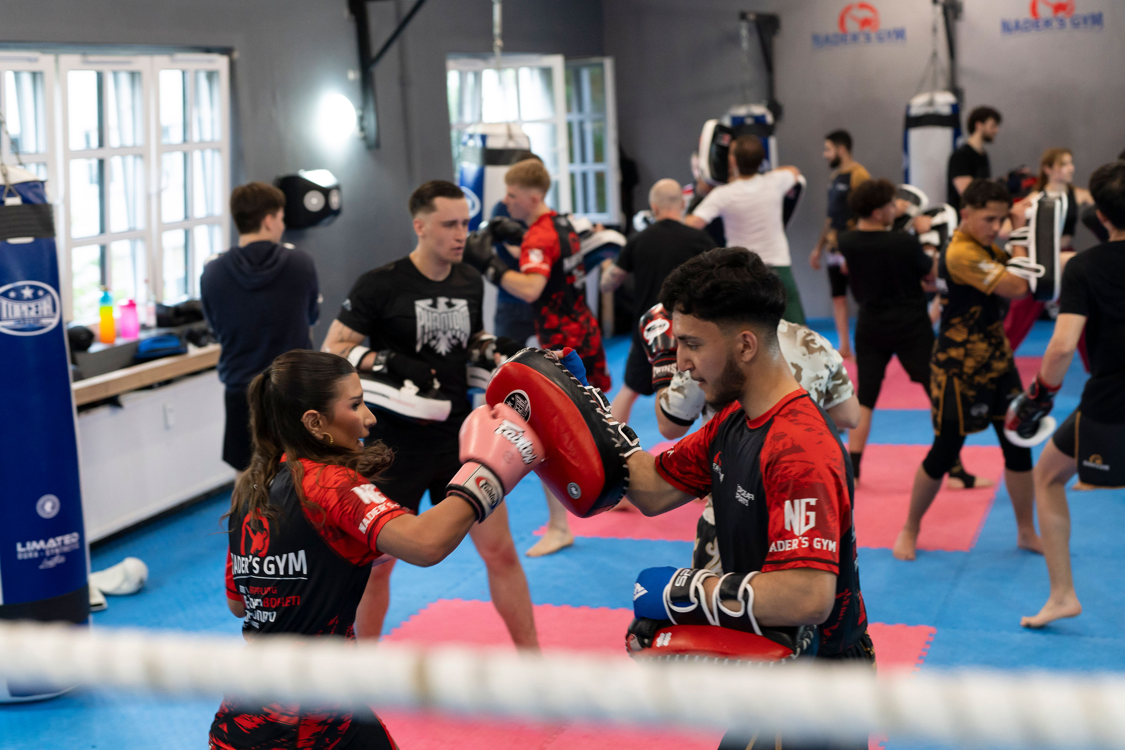 Fitboxen Training bei Nader's Gym Hamburg