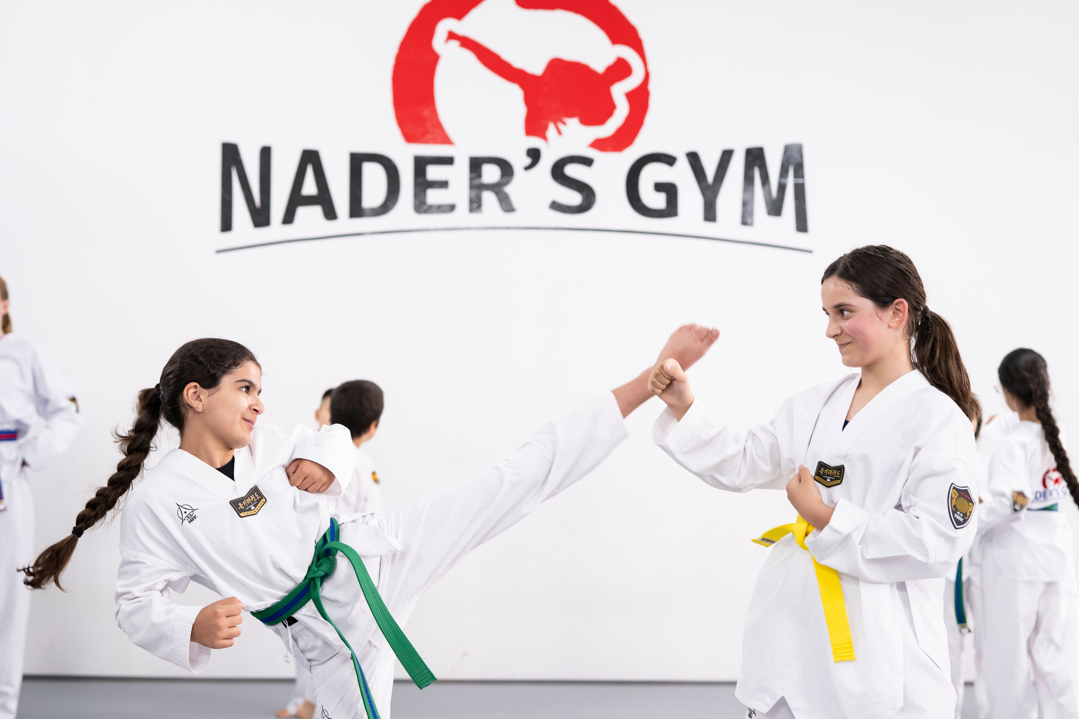 Taekwondo Training bei Nader's Gym Hamburg
