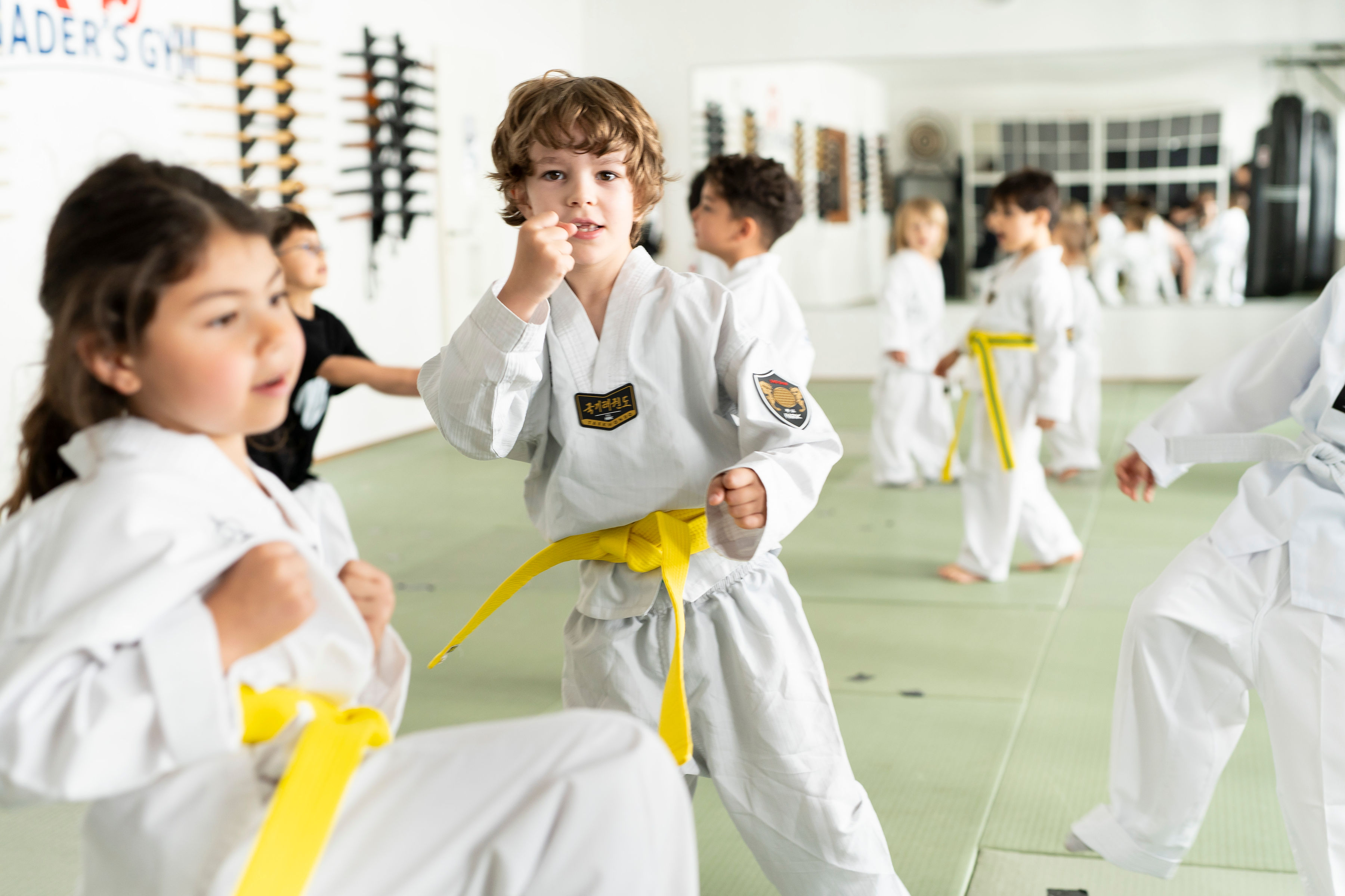 Taekwondo Training für Kinder bei Nader's Gym Hamburg