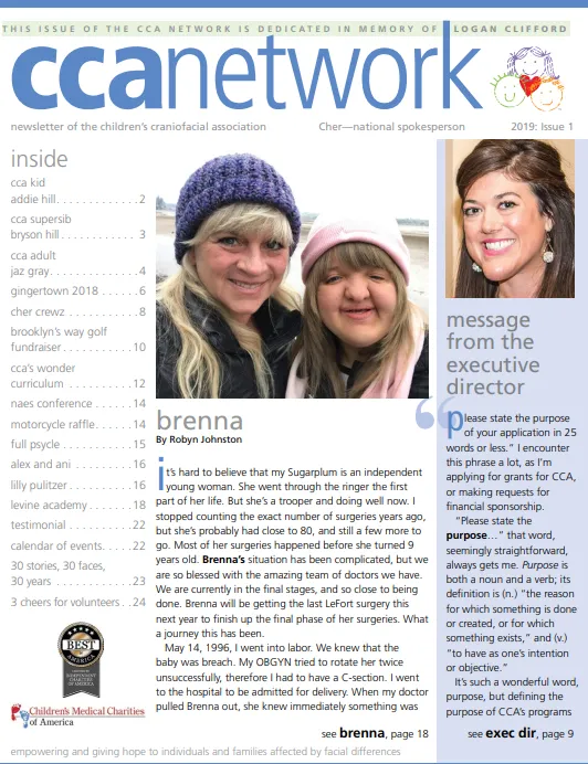 CCA 2019 Issue 1 Newsletter