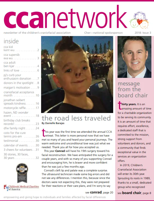 CCA 2018 Issue 3 Newsletter
