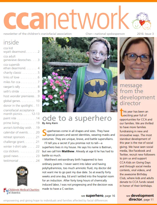 CCA 2016 Issue 3 Newsletter