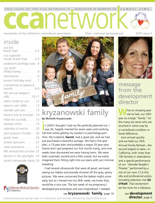 CCA 2015 Issue 3 Newsletter