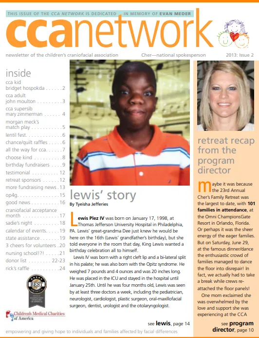CCA 2013 Issue 2 Newsletter