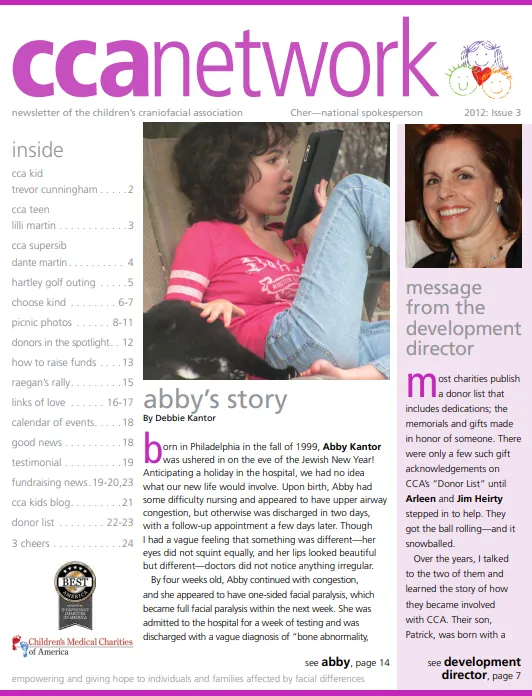 CCA 2012 Issue 3 Newsletter
