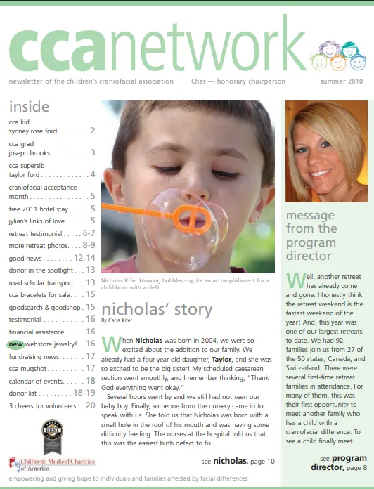 CCA Summer 2010 Newsletter