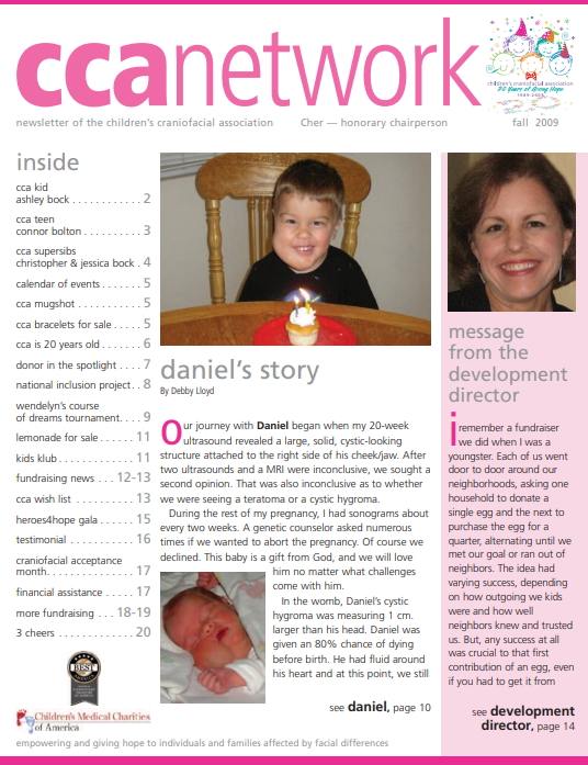 CCA Fall 2009 Newsletter