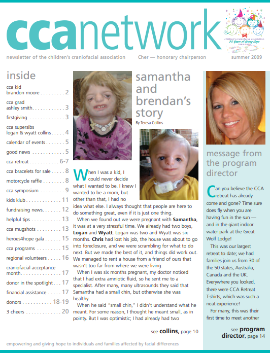 CCA Summer 2009 Newsletter