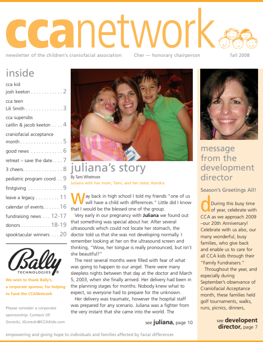 CCA Fall 2008 Newsletter