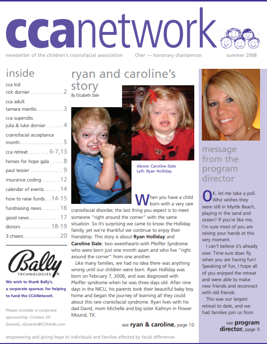 CCA Summer 2008 Newsletter