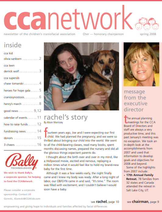 CCA Spring 2008 Newsletter