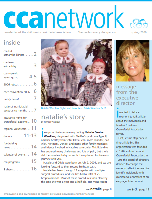 CCA Spring 2006 Newsletter
