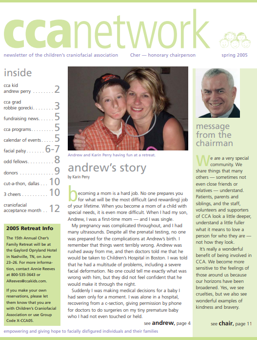 CCA Spring 2005 Newsletter
