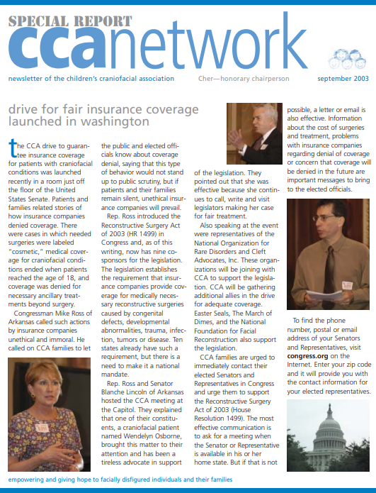 CCA Newsletter Special Report on H.R. 1499