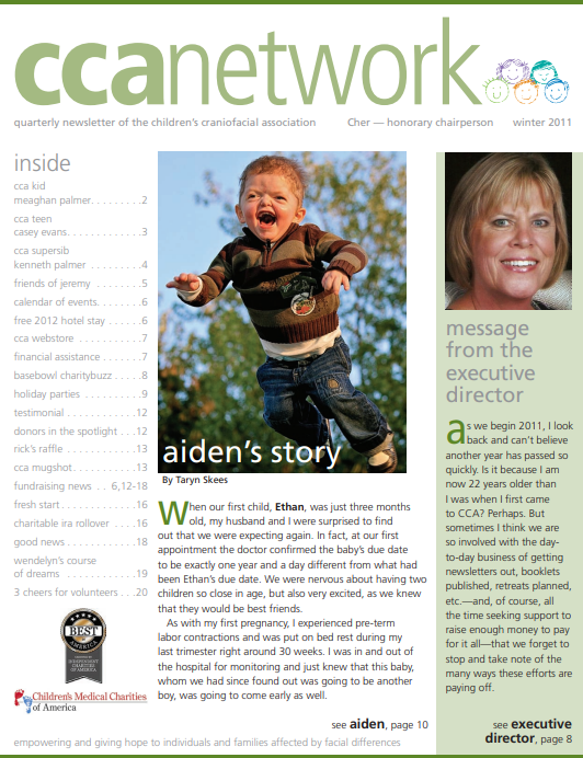 CCA Winter 2011 Newsletter