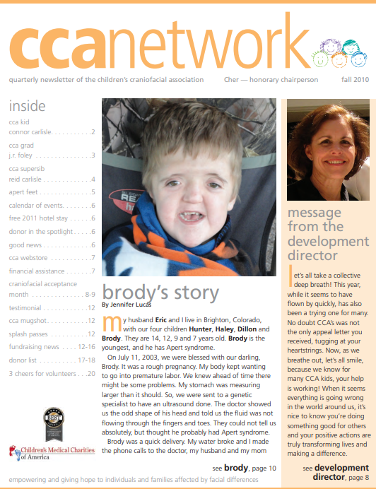 CCA Fall 2010 Newsletter