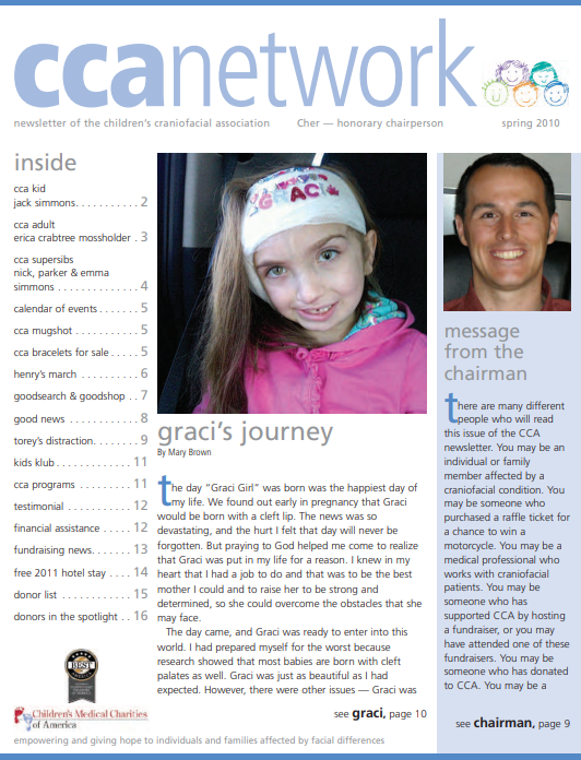 CCA Spring 2010 Newsletter