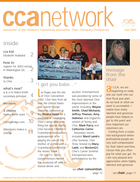 CCA Fall 2002 Newsletter
