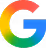 Google capital letter G favicon in red, yellow, green, and blue colors.
