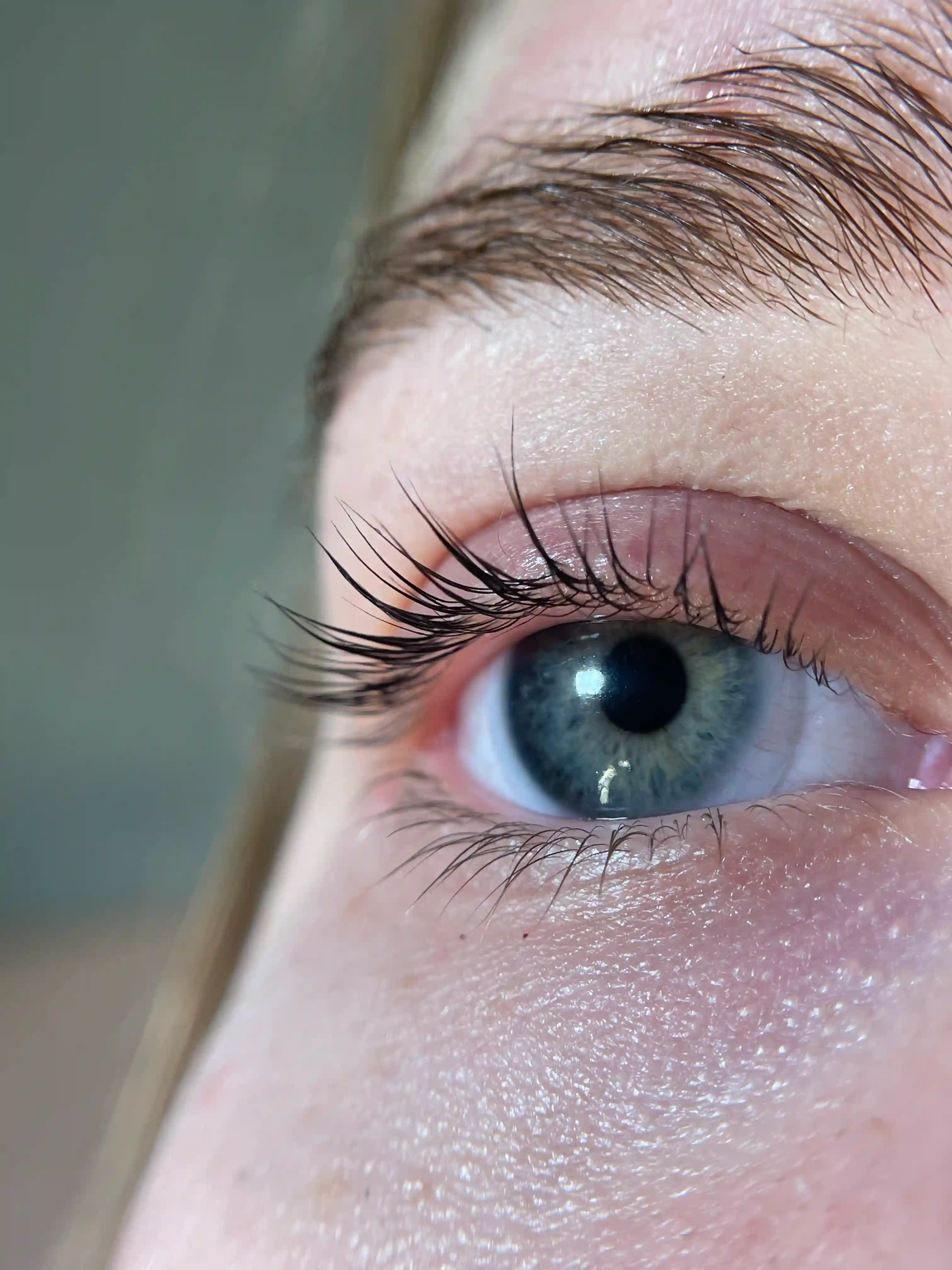 Lash enhancement beauty result