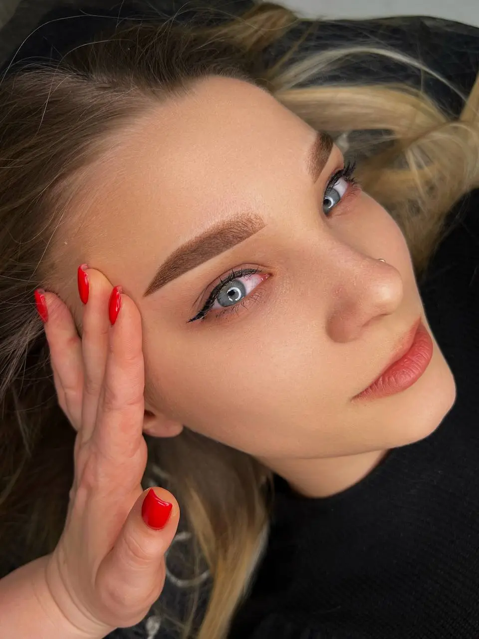 Professional PMU eyebrow result