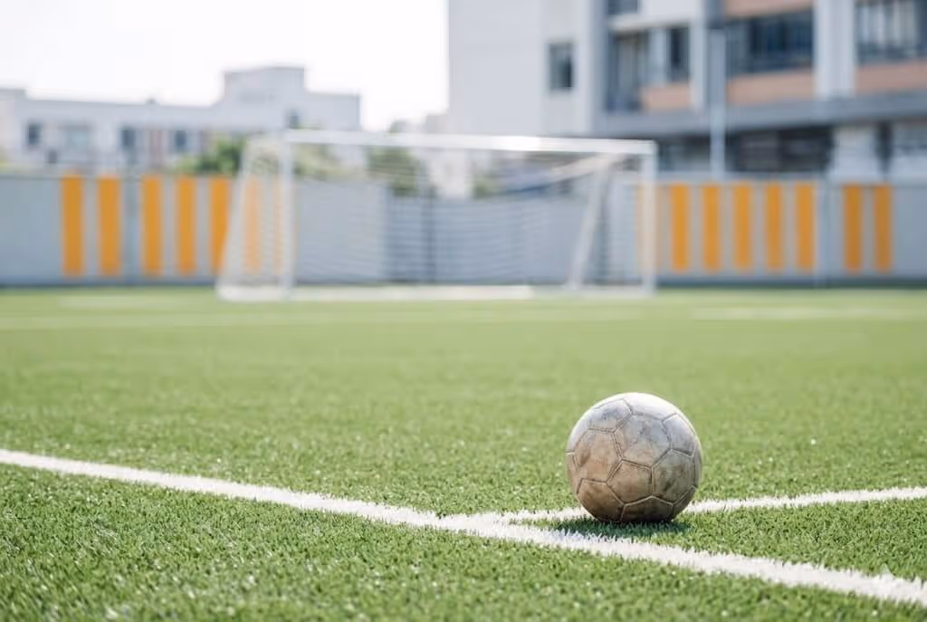 School football pitch, Extra Curriculum section