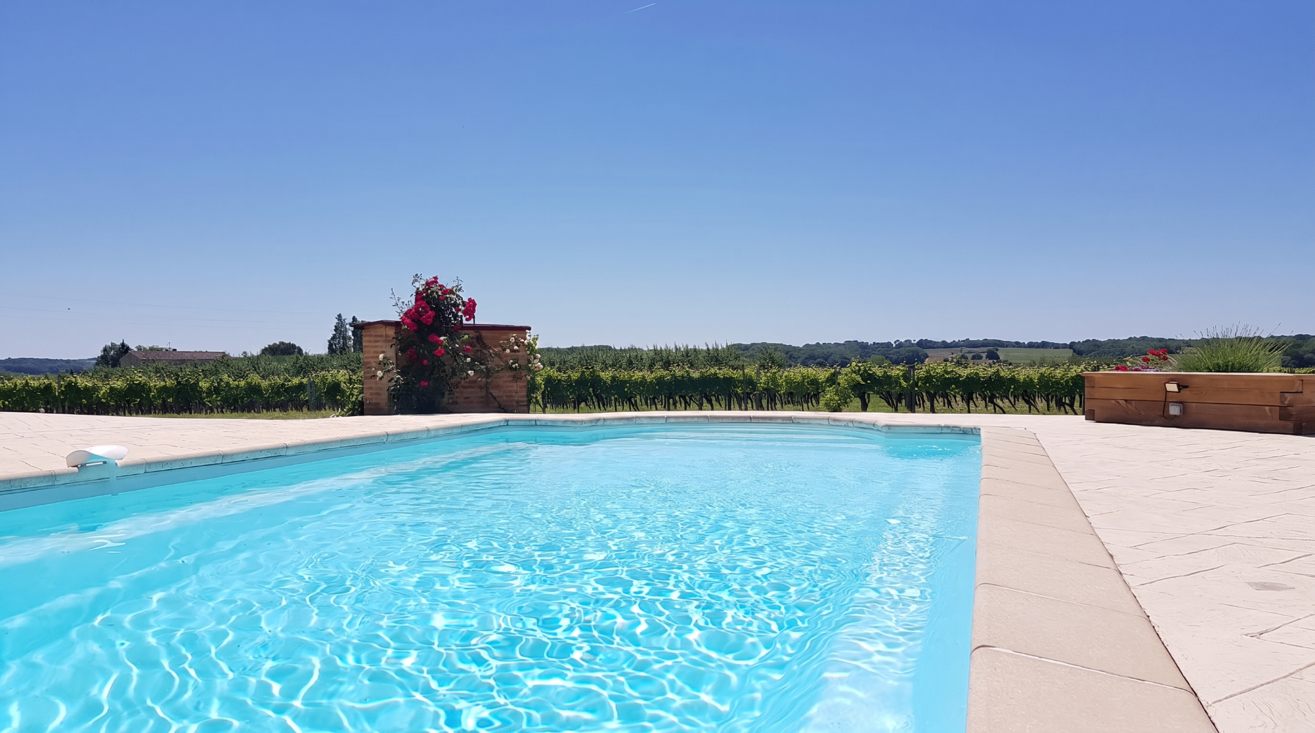 Relaxed summer afternoons by the pool at Bonté Maison