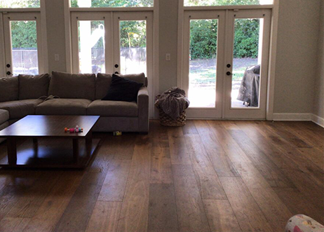 GoDry Chicago restored hardwood flooring after water damage