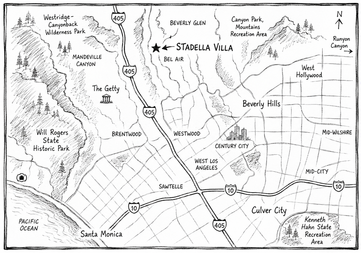 Map of property location