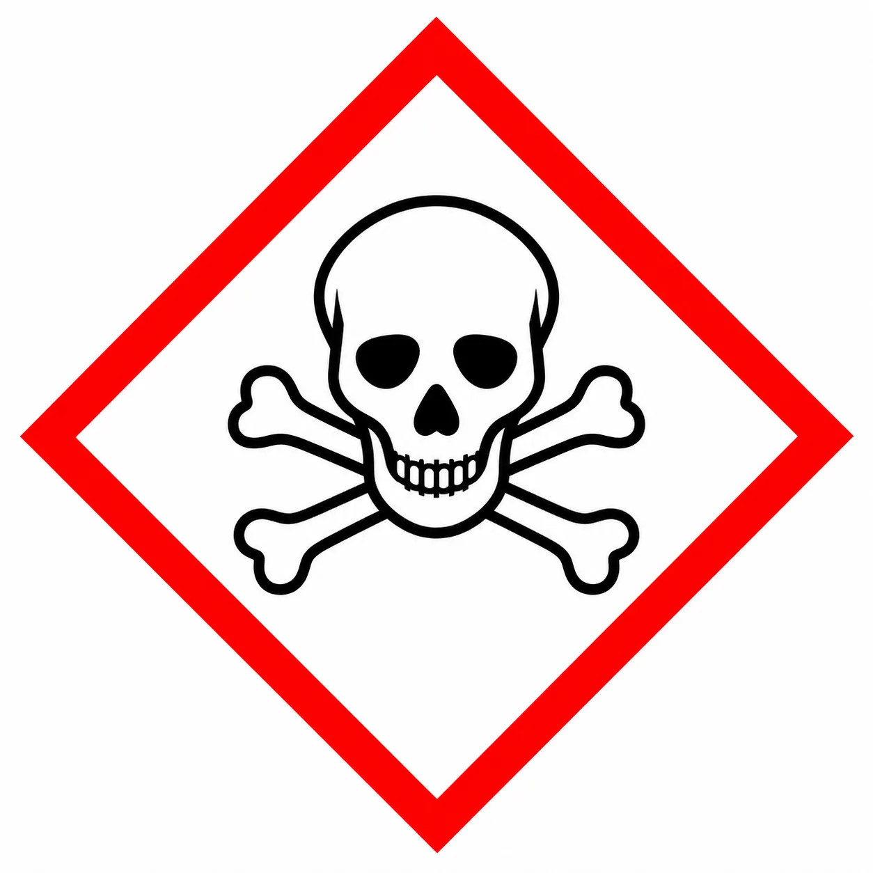 GHS06 acute toxicity pictogram.