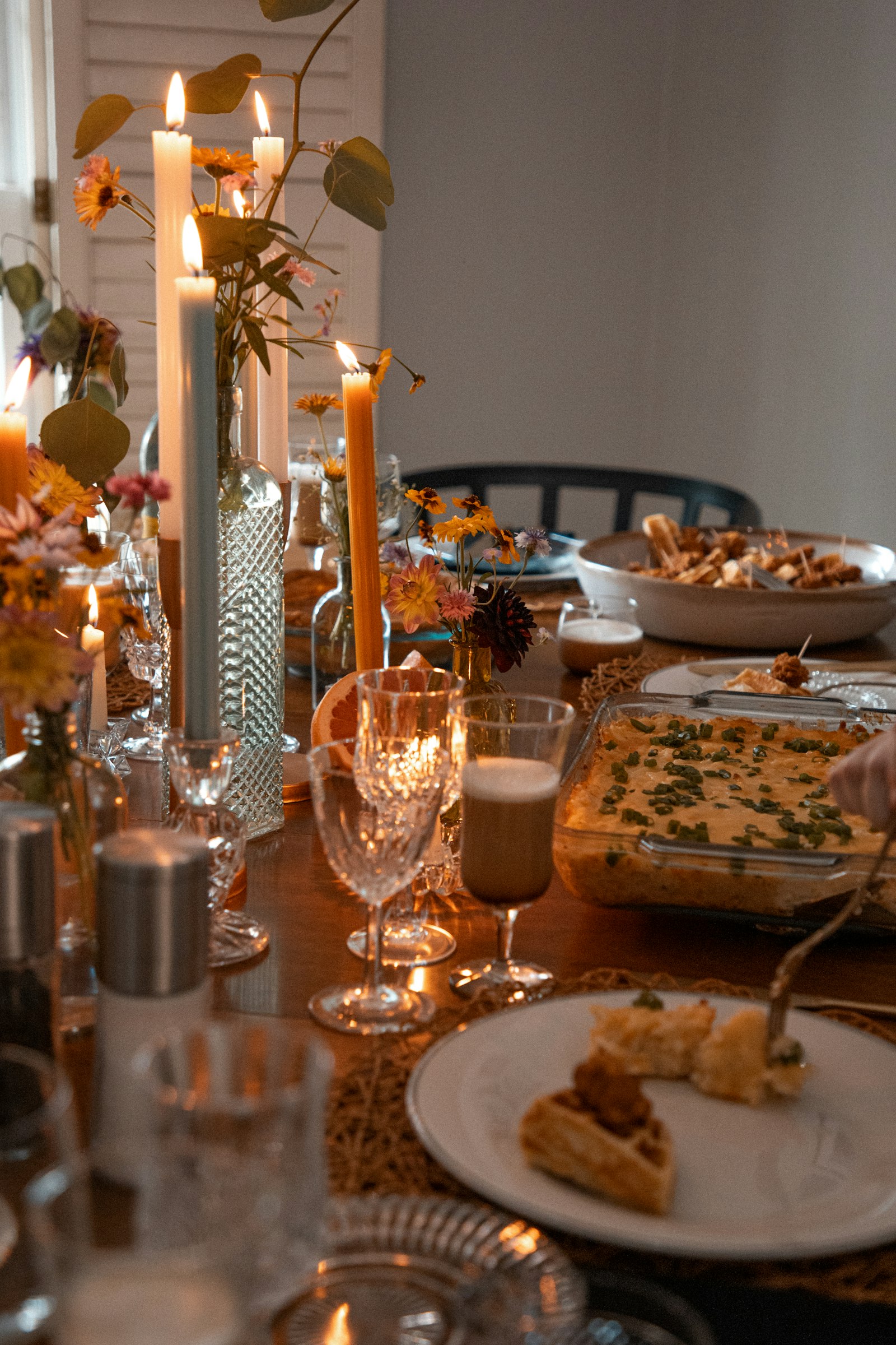 Table brunch dressee