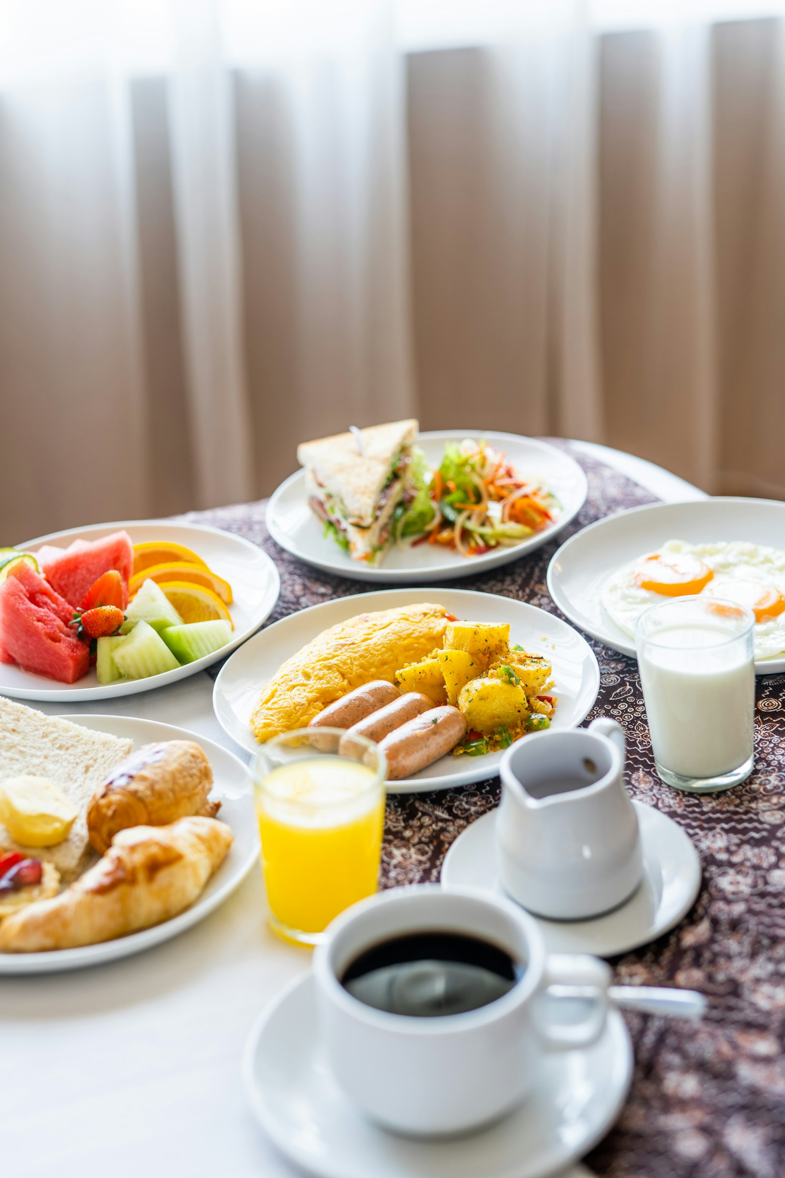 Buffet petit-dejeuner