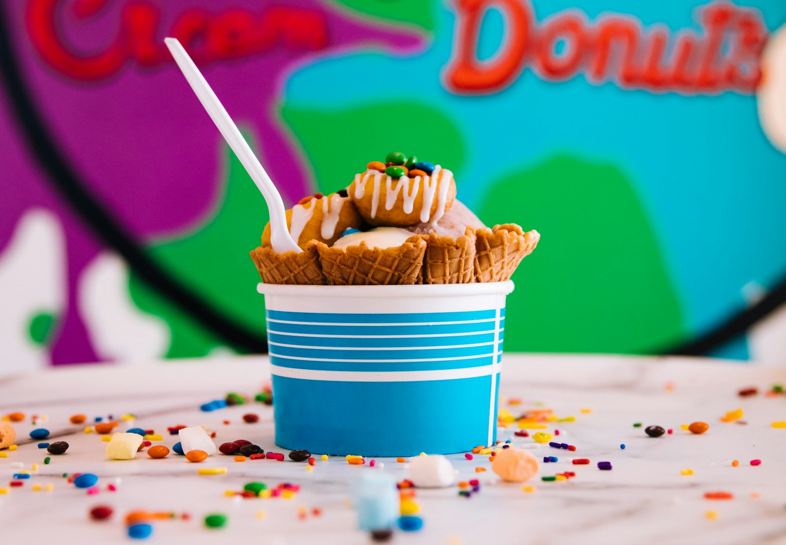 Animation ice rolls