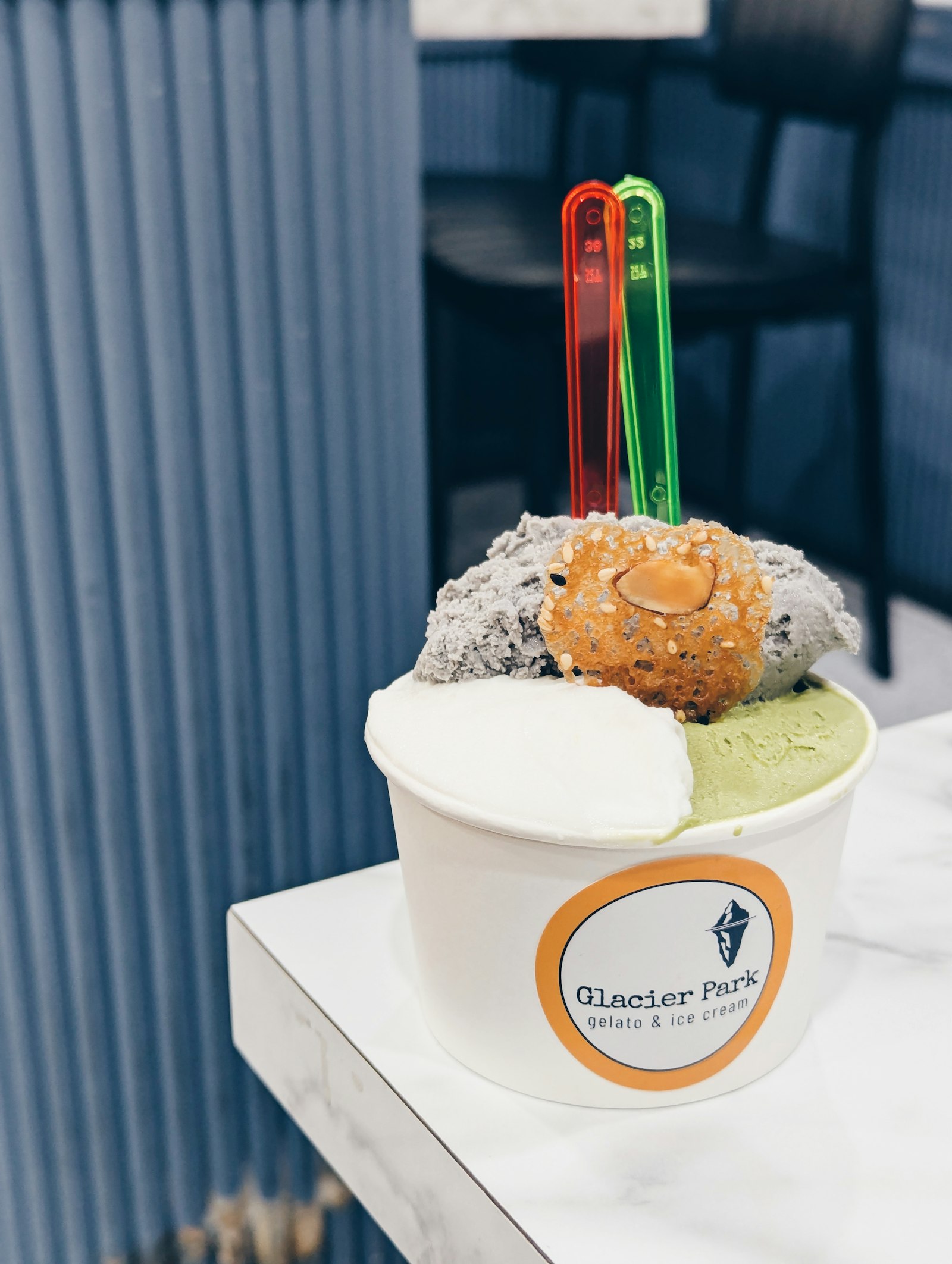 Animation ice rolls