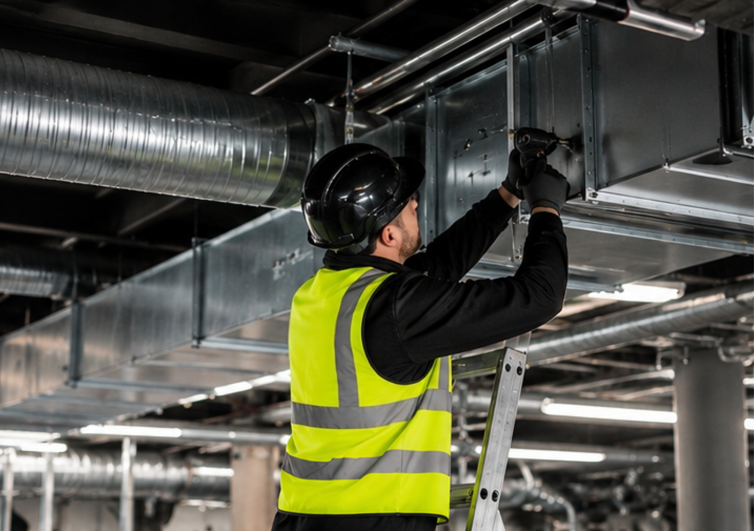 LIME engineers on site