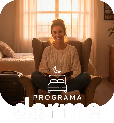 Aluna de Medicina na Afya no Programa Dorme, sentada em seu quarto.