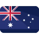 Australian flag with Union Jack and Southern Cross constellation on a blue field.