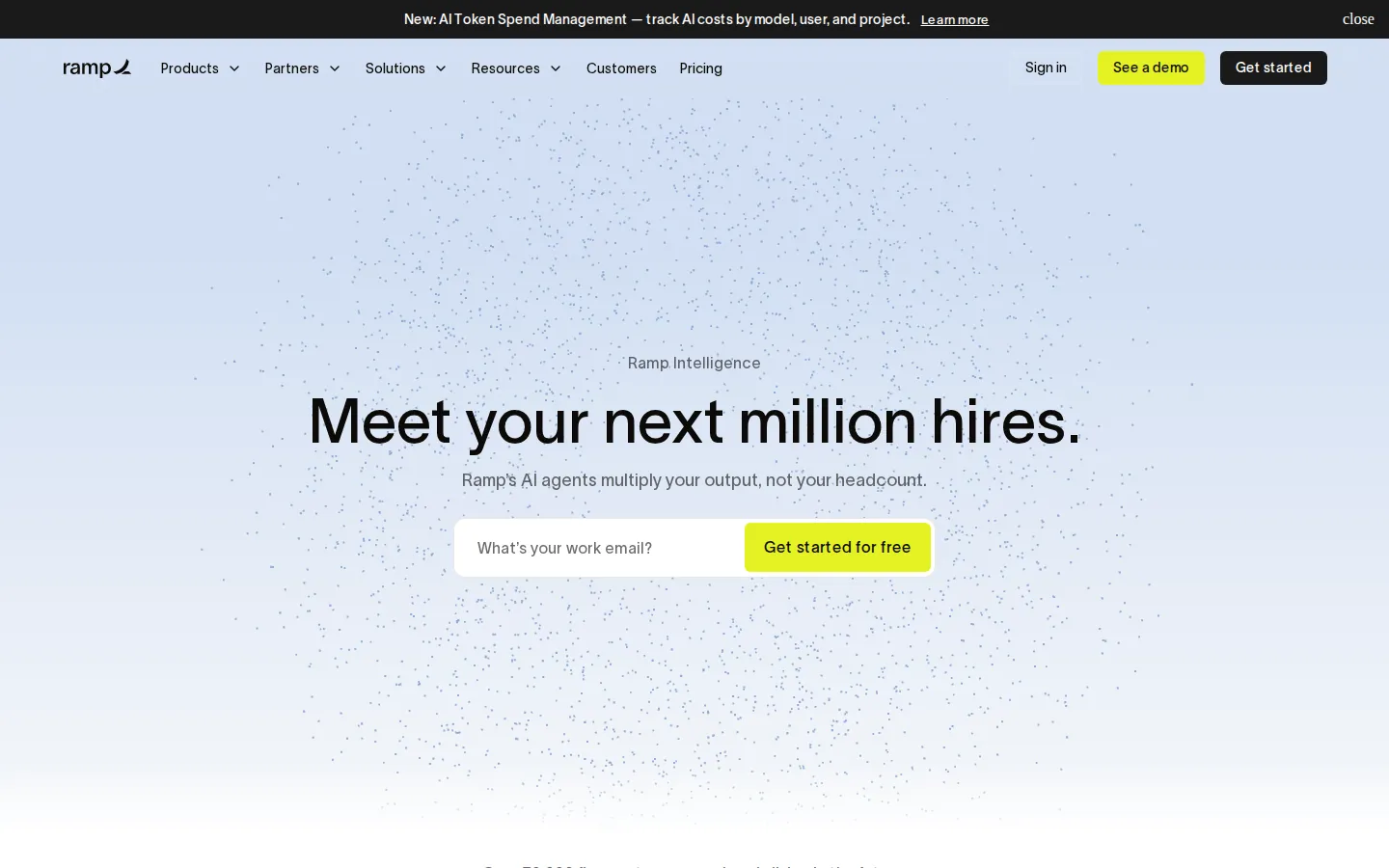 Ramp Intelligence product page, captured September 2026