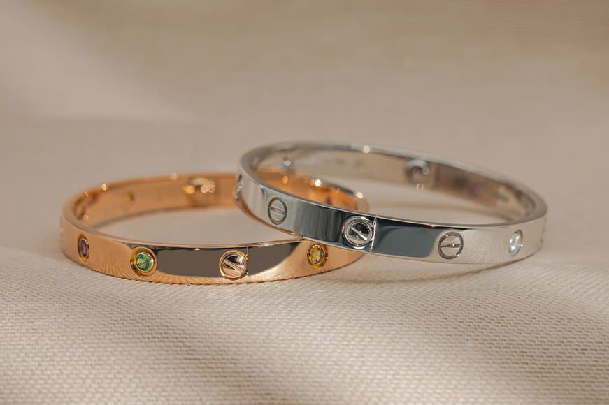 investment cartier love bangles
