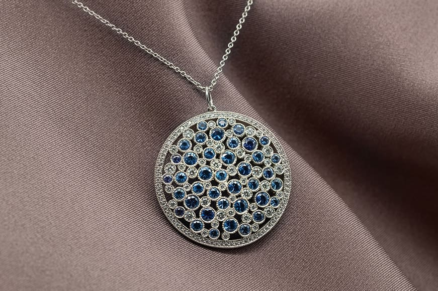 tiffany sapphire necklace cleaning