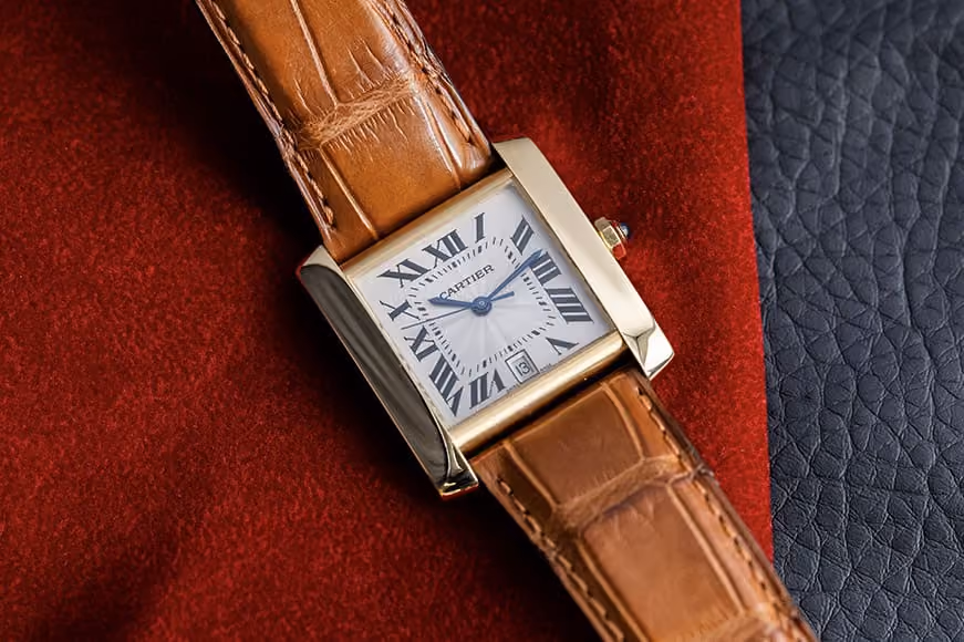 cartier tank watch