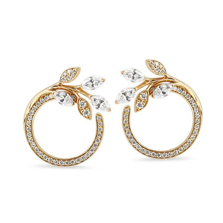 tiffany vine earrings