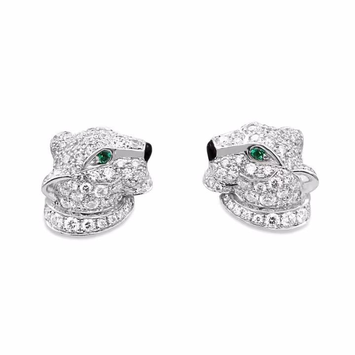 cartier panthere earrings