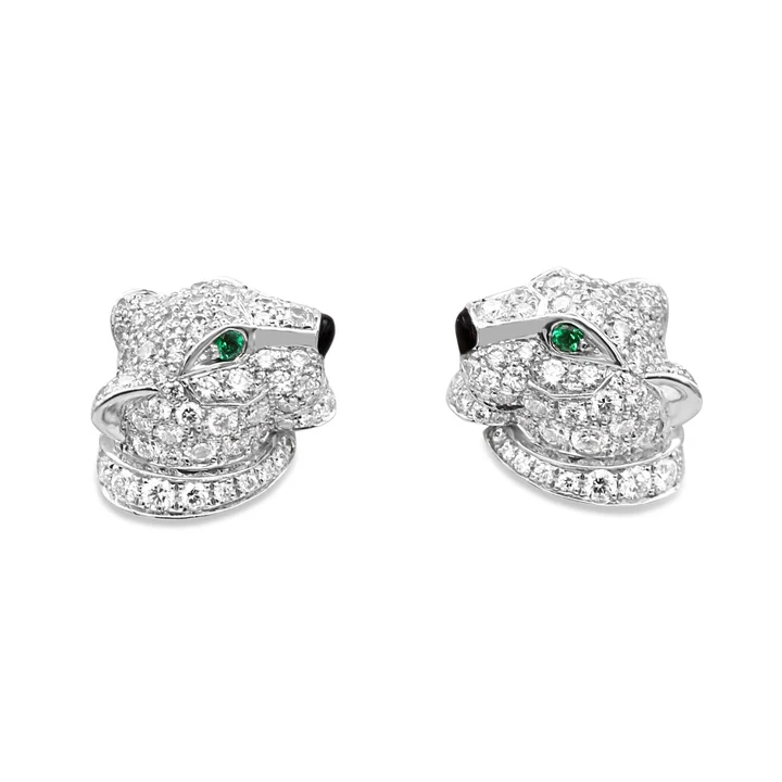 cartier panthere earrings