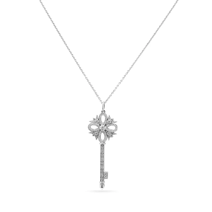 tiffany key necklace