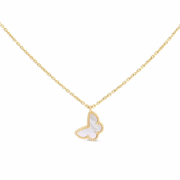 van cleef butterfly necklace