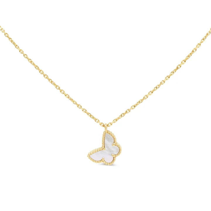van cleef butterfly necklace